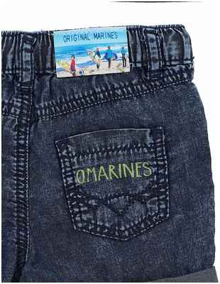 Шорты джинсовые для маленького мальчика Original Marines AZP0402NM / 1204043 - вид 2