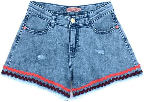 Шорты джинсовые для девочки Original Marines 12012189