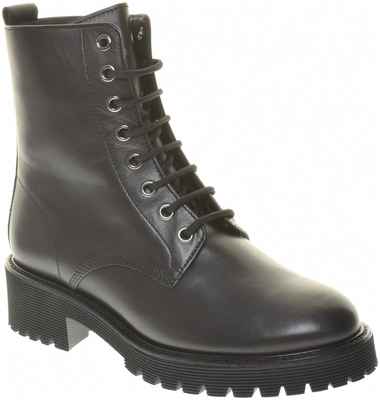 Ботинки Hogl женские демисезонные, размер 40, цвет черный, артикул 2-102440-0100 12114736