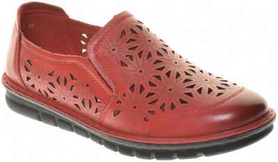 Туфли Baden женские летние, размер 37, цвет красный, артикул CV017-111 121407
