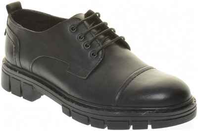 Тофа TOFA туфли мужские демисезонные, размер 42, цвет черный, артикул 219380-8 1211576