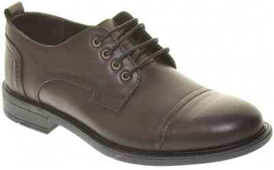 Тофа TOFA туфли мужские демисезонные, размер 43, цвет коричневый, артикул 129472-5 1214020