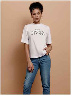 Джемпер женский Oversize-футболка с рисунком «Conte» LD 1669 1228943