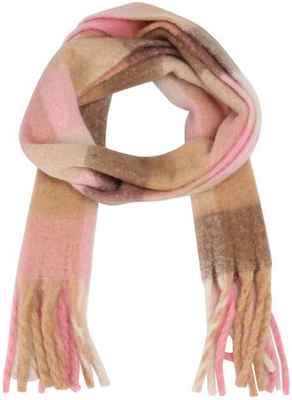 Женский шарф EKONIKA EN44741-pink-brown-22Z 123856