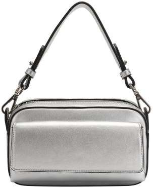 Женская мини-сумка PORTAL PL10005-1-silver-23Z 1233055