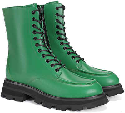 Женские демисезонные ботинки EKONIKA PREMIUM PM00144CN-22-pepper-green-22Z / 1231628 - вид 2