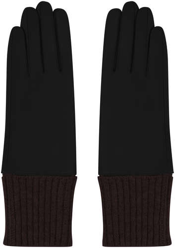 Женские перчатки EKONIKA EN33197-dk.brown-23Z / 1233048 - вид 2