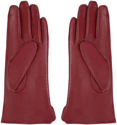 Женские перчатки EKONIKA PREMIUM PM33280-bordo-22Z / 1231638 - вид 2