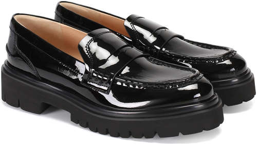 Женские демисезонные лоферы EKONIKA EN04851CN-01-black-23Z / 1232691 - вид 2