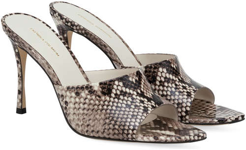 Женские летние мюли EKONIKA PREMIUM PM00194CN-07-snake.brown-25S / 1234729 - вид 2