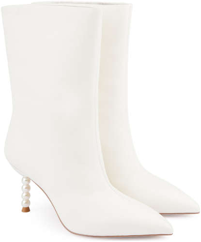 Женские демисезонные полусапоги EKONIKA х BOTROIS EKONIKA × BOTROIS BO01210CN-20-crema-25S / 1234768 - вид 2