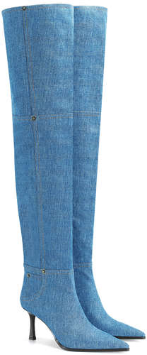 Женские демисезонные ботфорты EKONIKA EN06310CN-27-blue-jeans-23Z / 1232772 - вид 2