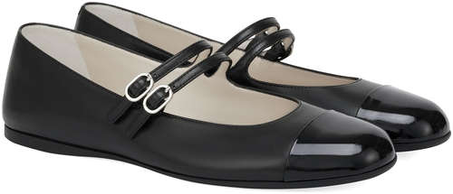 Женские балетки Мэри Джейн EKONIKA PREMIUM PM01090CN-03-black-25S / 1234666 - вид 2