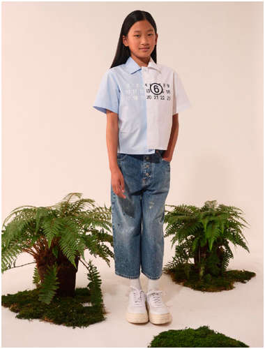 Рубашка MM6 Maison Margiela 2766926 / 125152247 - вид 2