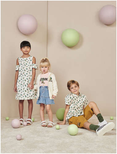 Рубашка Moschino 2646401 / 125128070 - вид 2