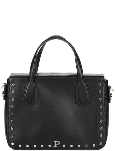 Женская сумка тоут Maison Pourchet, черная / 12729007
