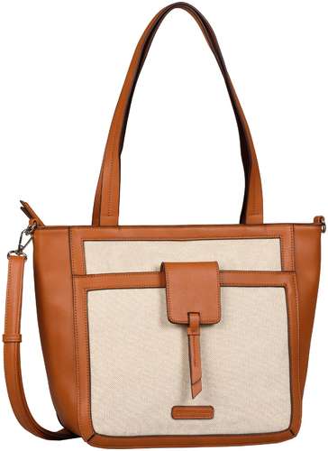 Женская сумка шоппер Tom Tailor Bags, коньячная / 12724185