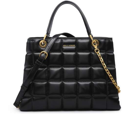 Женская сумка хэнд Kelly Kross, черная / 12723811