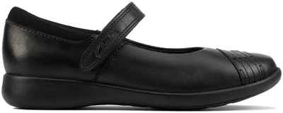 Детские туфли на ремешке Clarks, черные / 1276174 - вид 2