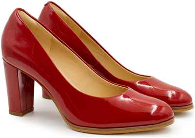 Женские туфли-лодочки Clarks, красные 1275893