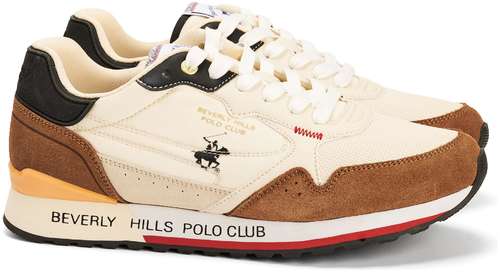 Мужские кроссовки Beverly Hills Polo Club, бежевые 12735940