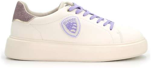 Женские кеды Blauer, бежевые / 12736144 - вид 2