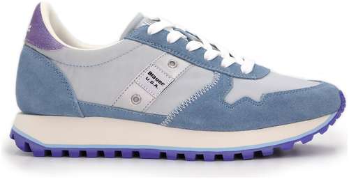 Женские кроссовки Blauer, голубые / 12736462 - вид 2