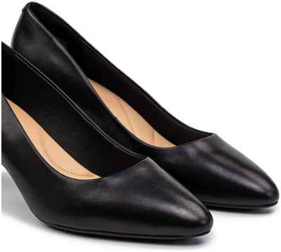 Женские туфли-лодочки Clarks, черные / 1275976 - вид 2