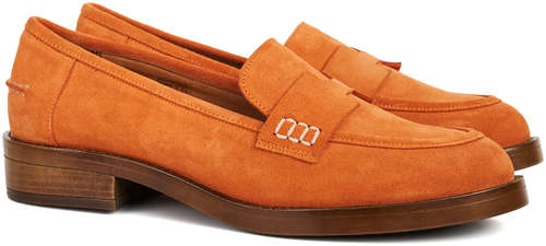 Женские лоферы Bugatti, оранжевые 12736659