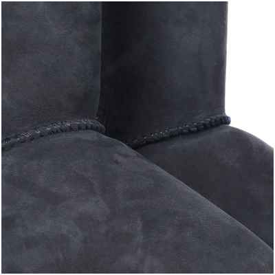 Женские сапоги из овчины (угги) EMU Australia, синие / 127169 - вид 2