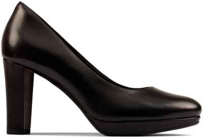 Женские туфли-лодочки Clarks, черные / 1275686 - вид 2