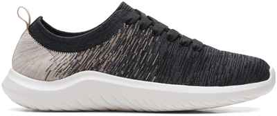 Женские кроссовки Clarks, черные / 1271931 - вид 2