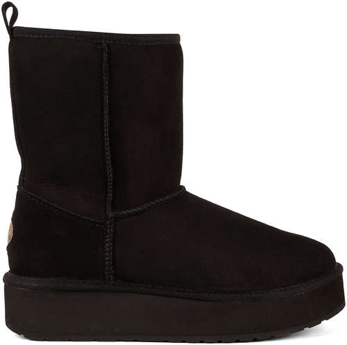 Женские полусапоги из овчины (угги) EMU Australia, черные / 12737406 - вид 2