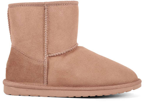 Женские полусапоги из овчины (угги) EMU Australia, розовые / 12737567 - вид 2