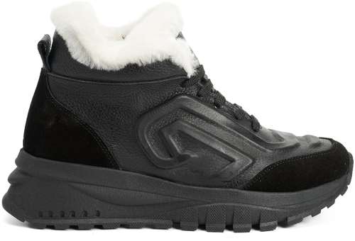 Женские высокие кроссовки Bugatti, черные / 12735592 - вид 2