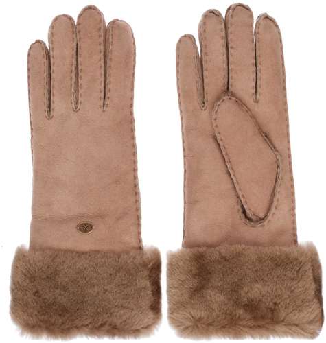 Женские перчатки EMU Australia, коричневые 12723802