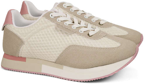 Женские кроссовки GAS, бежевые 12736069