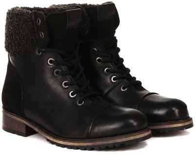 Женские высокие ботинки Pepe Jeans London, черные 12710636