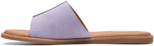 Женские сандалии Clarks, фиолетовые 12729331