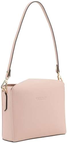 Женская сумка кросс-боди Maison Pourchet, розовая / 12723912 - вид 2