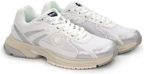 Мужские кроссовки Blauer, белые 12735848