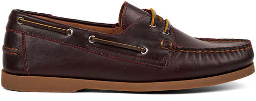 Мужские мокасины Clarks, бордовые / 12736526 - вид 2