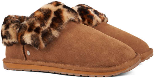 Женские полусапоги из овчины (угги) EMU Australia, коричневые 12737425