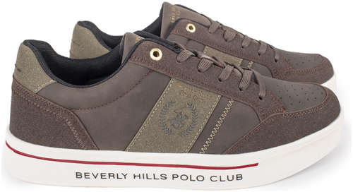 Мужские кеды Beverly Hills Polo Club, коричневые 12737670