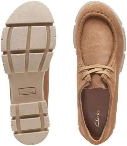 Женские полуботинки Clarks, коричневые / 12733660 - вид 2