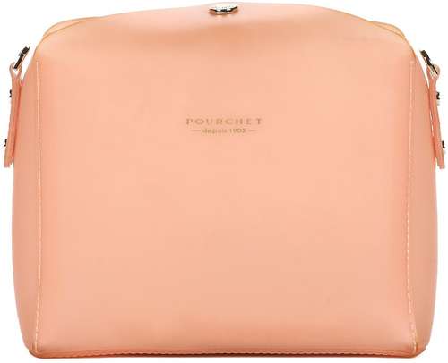 Женская сумка кросс-боди Maison Pourchet, розовая 12723965