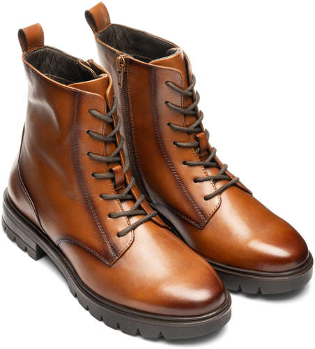 Женские ботинки ARA, коньячные 12737745