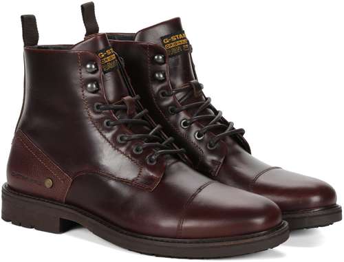 Мужские высокие ботинки G-STAR, коричневые / 12720056