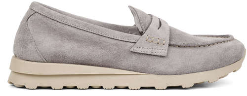 Женские лоферы Clarks, серые / 12736571 - вид 2