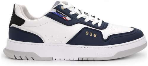 Мужские кроссовки Blauer, белые / 12735827 - вид 2